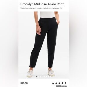 Athleta Brooklyn Ankle Pants. Size 2P